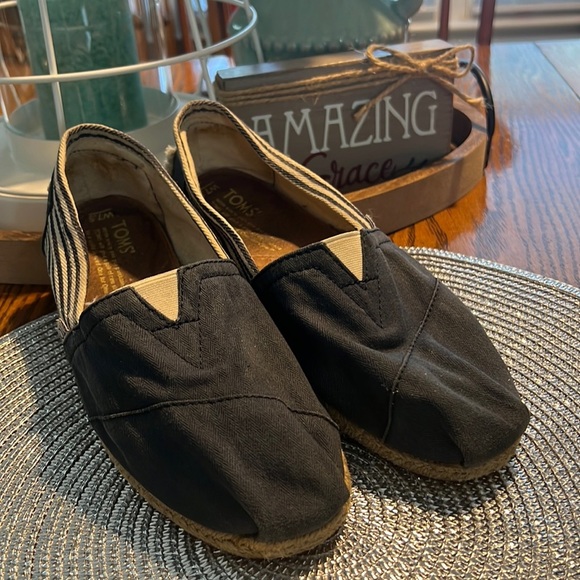 Toms University Rope Sole Classics - Navy - Picture 1 of 6